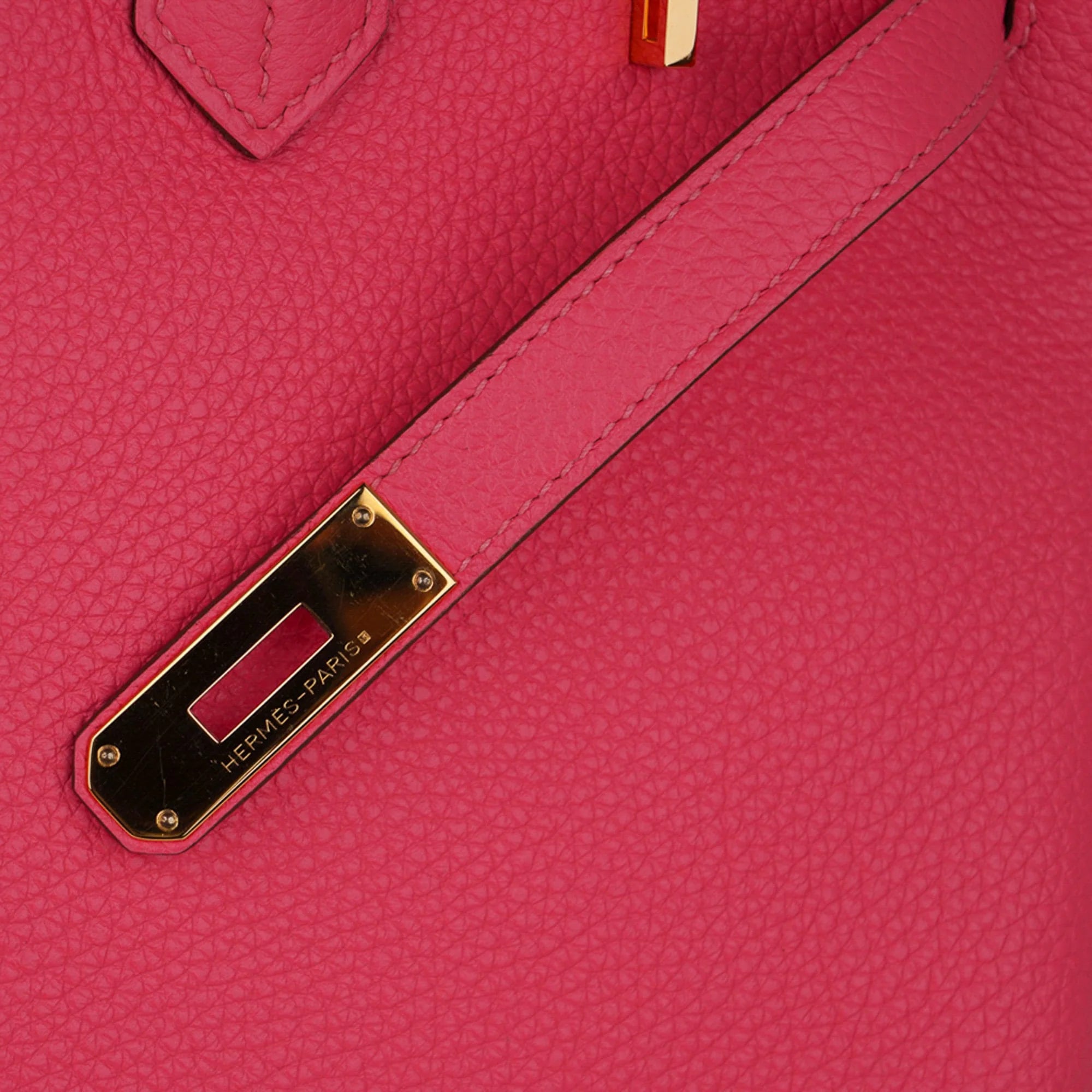 Birkin 35 Bag Rose Lipstick Pink Togo Gold Hardware