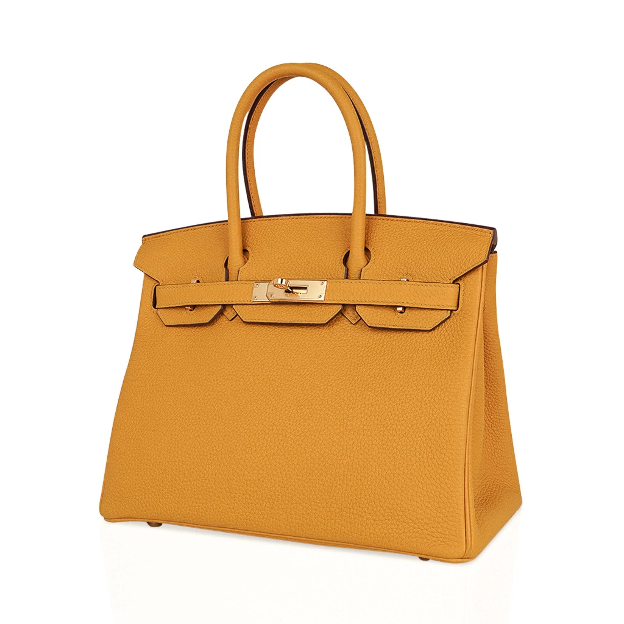 Birkin 30 Bag Jaune Ambre Gold Hardware Togo Leather