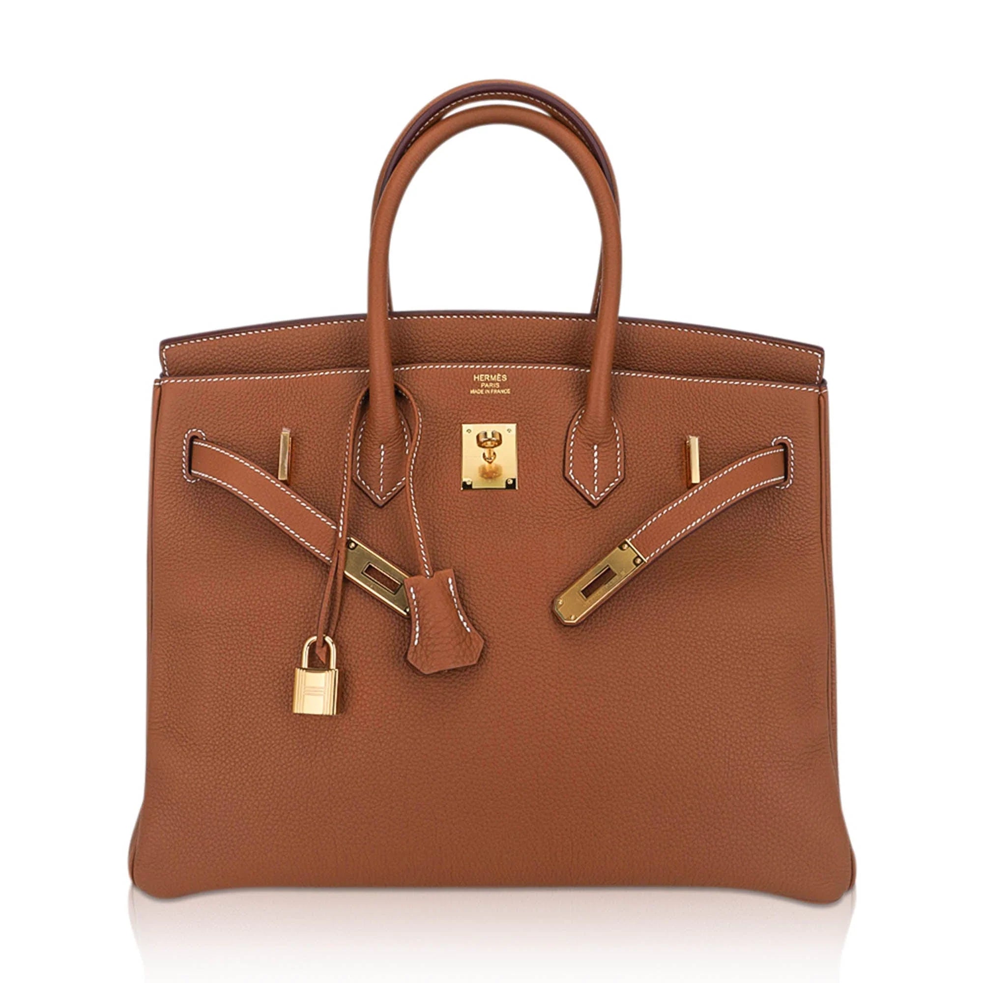 Birkin 35 Bag Gold Togo Leather with Gold Hardware