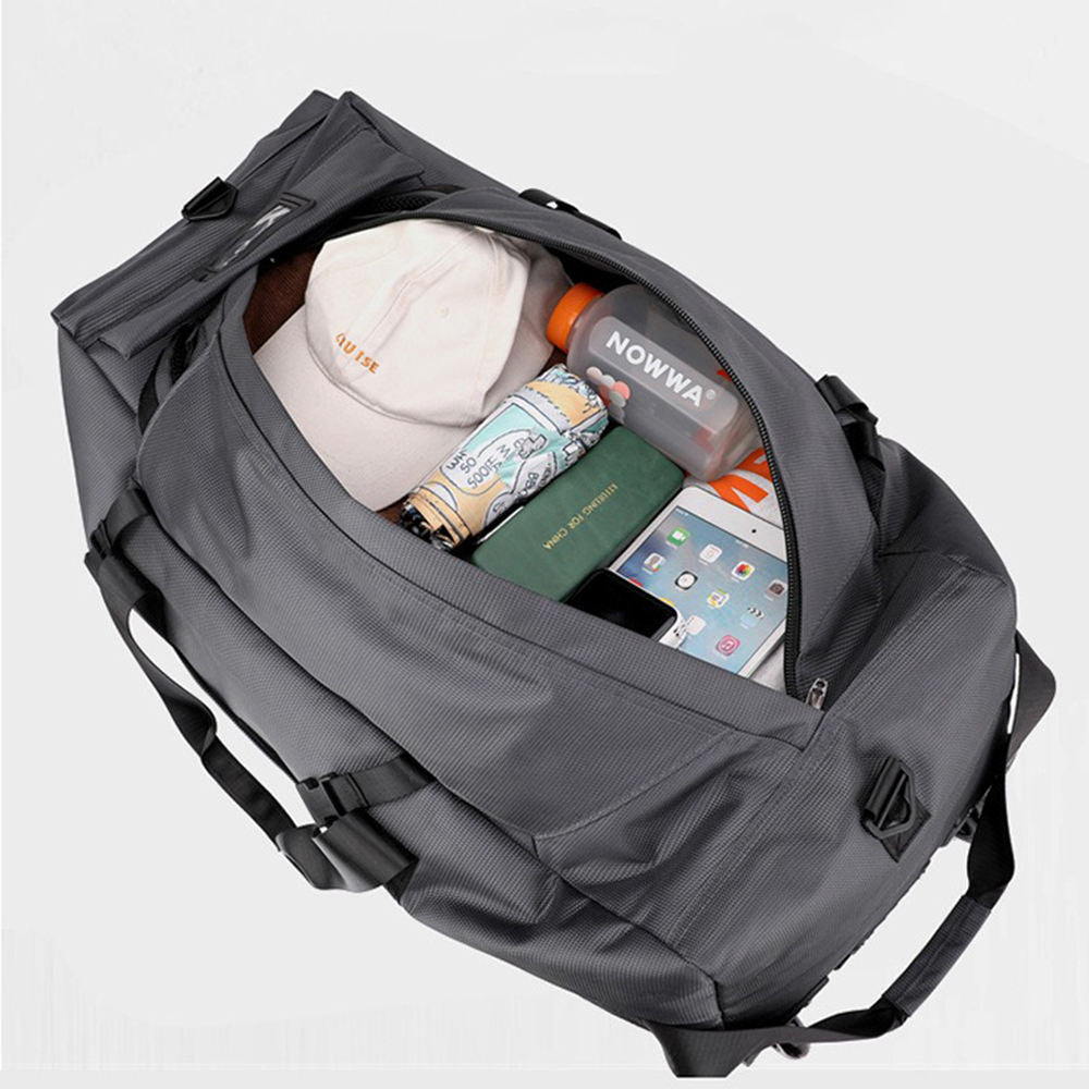 Fashion Letter Print Luggage Bag Easy Daily Outfit Matching for Gym Hiking Trips