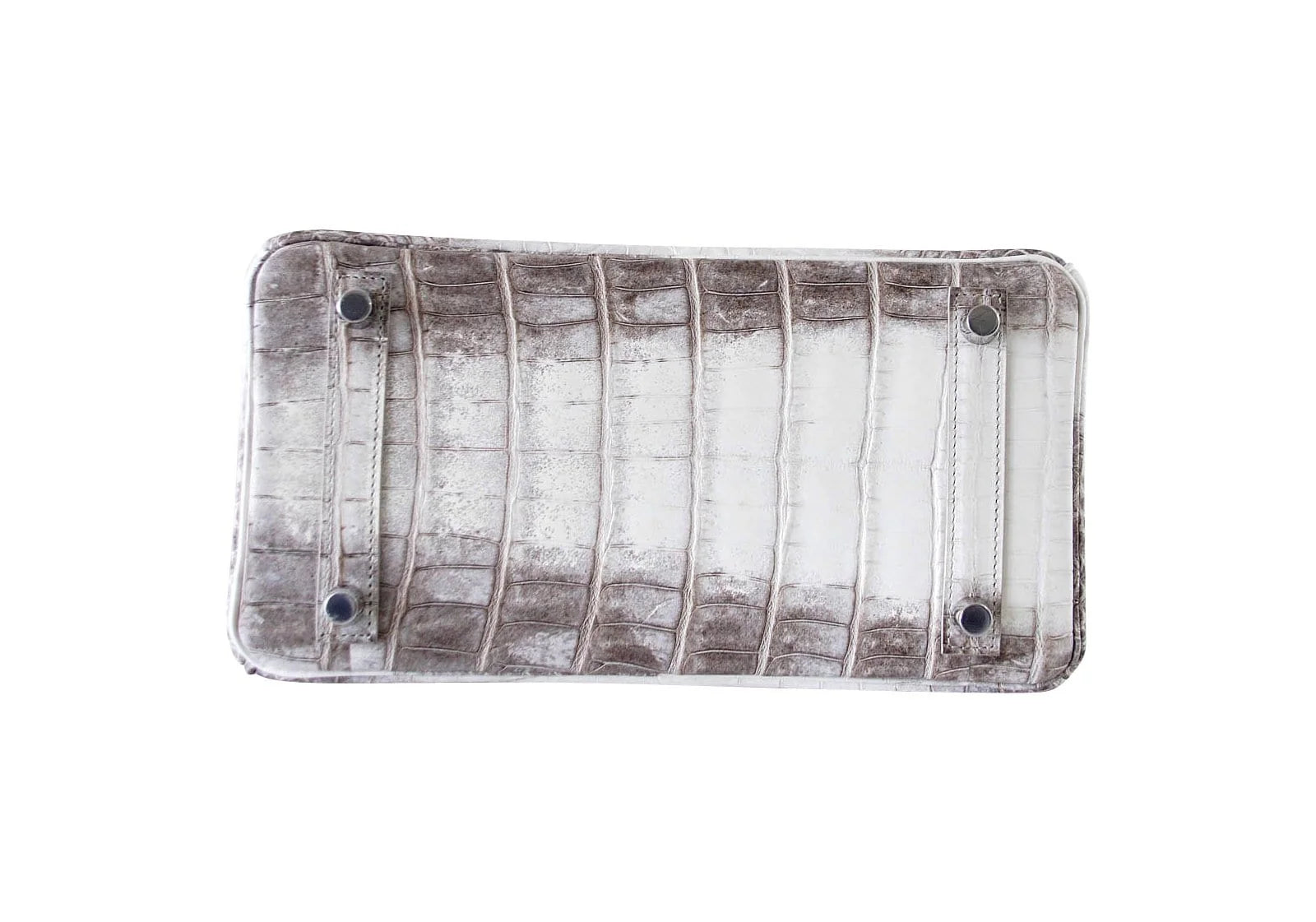 Birkin 25 Bag Blanc Himalaya Exquisite Jewel Palladium Hardware