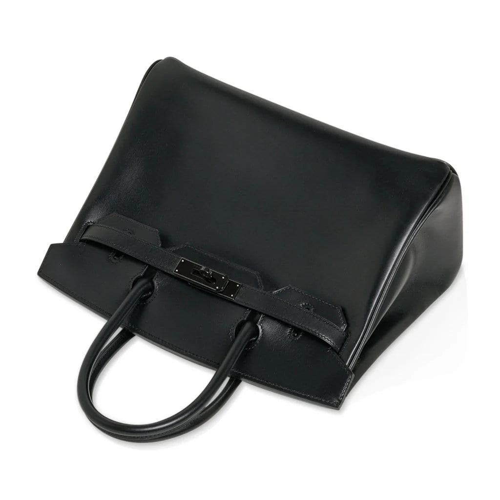 Birkin 30 Bag So Black Limited Edition Box Leather